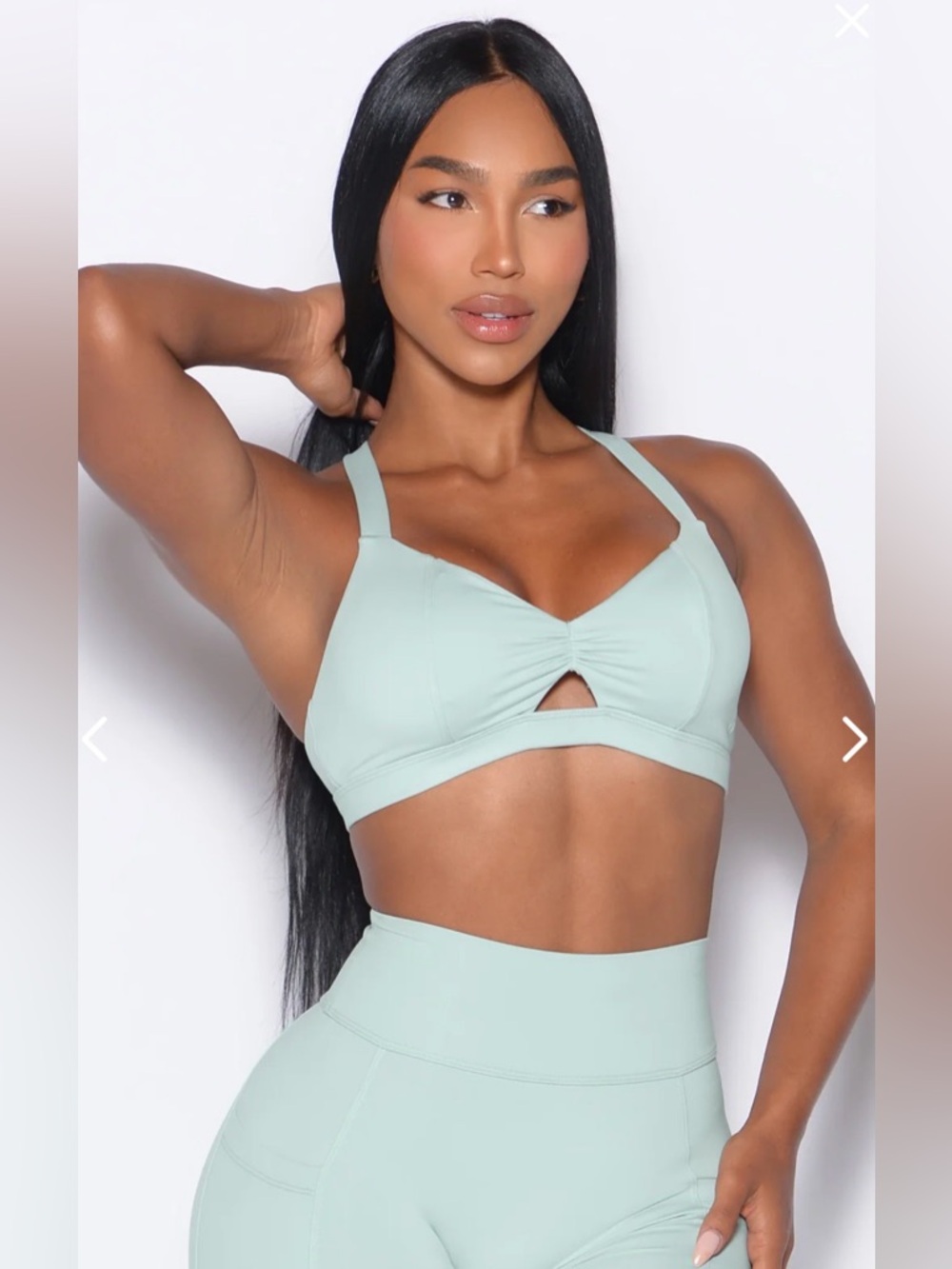 BOMBSHELL SPORTSWEAR SWEETHEART SPORTS BRA
Style: 01010321- EUC! - Picture 5 of 11